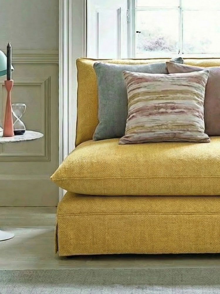 Willow & Hall Marigold Yellow Deverill Sofa Bed - Image 2 of 5