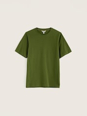 Seasalt Cornwall Green Mens Merthen 100% Cotton T-Shirt - Image 1 of 5