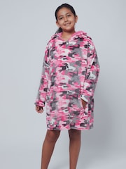 Harry Bear Pink Camo Lounge Hoodie - Image 1 of 4
