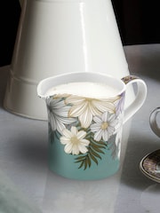 Portmeirion Green Atrium Cream Jug - Image 1 of 3