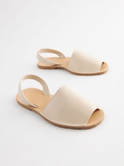 Bone Beach Leather Sandals - Image 3 of 7