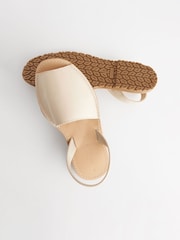 Bone Beach Leather Sandals - Image 7 of 7