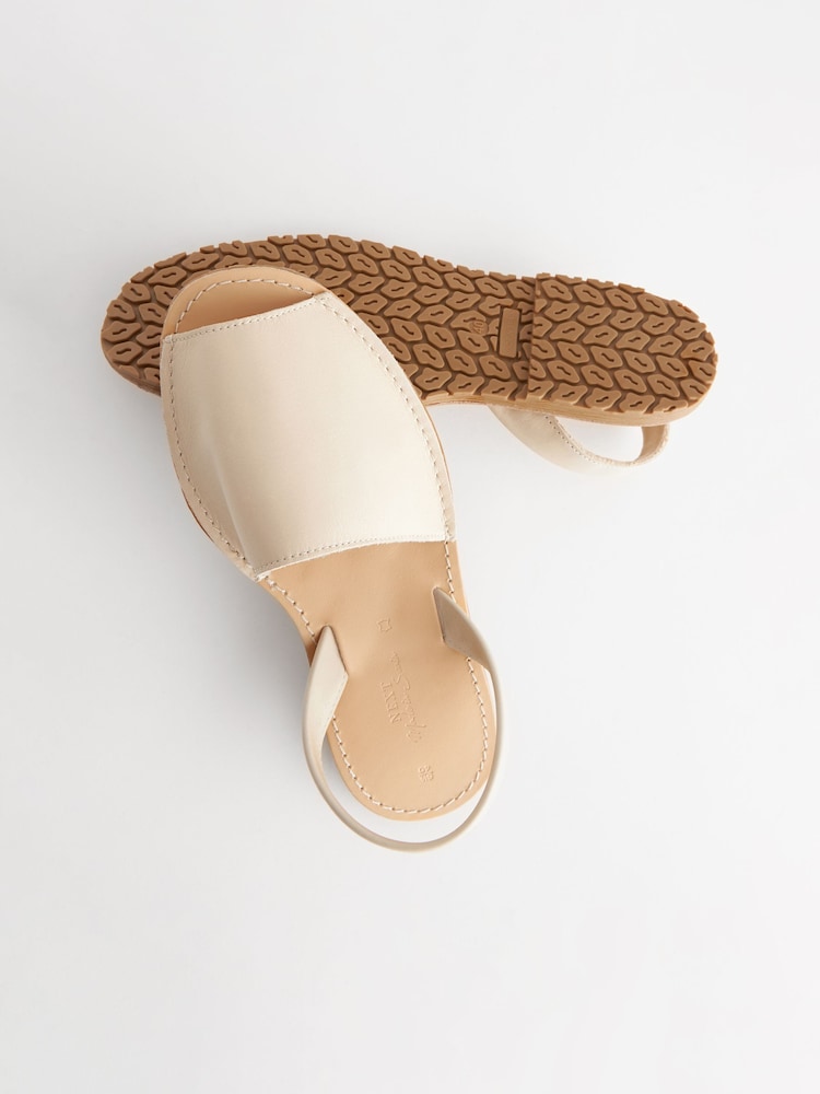 Bone Beach Leather Sandals - Image 7 of 7
