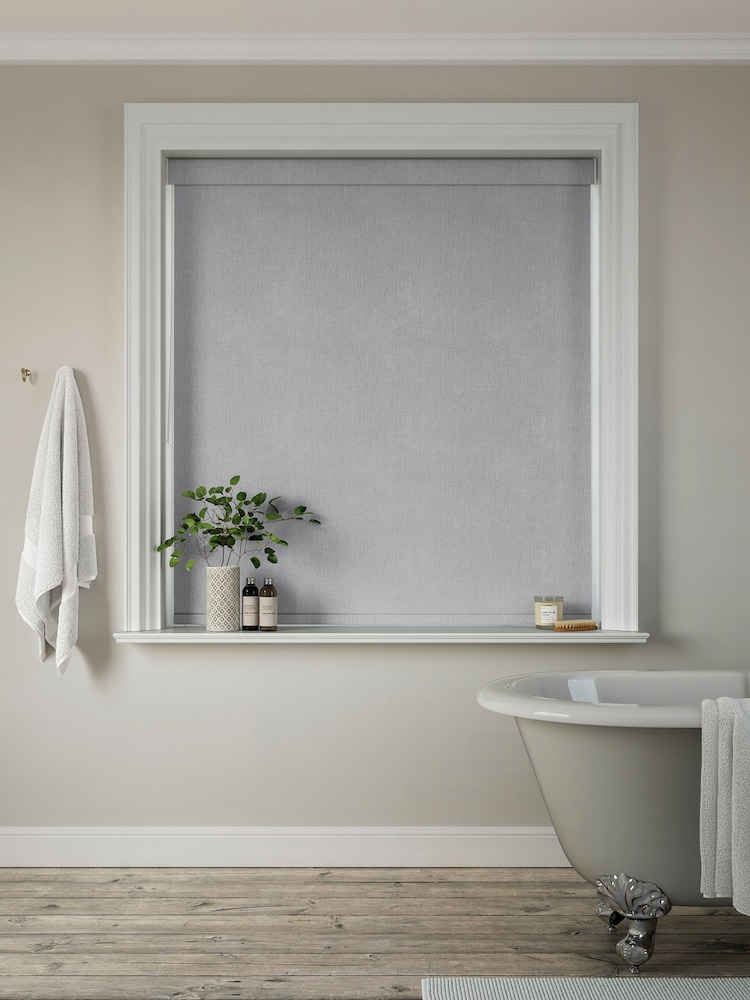 Steel Grey Flame Made to Measure Blackout Roller Blind - Image 2 of 6