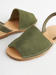 Khaki Green Beach Sandals - Image 6 of 7