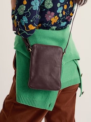 Seasalt Cornwall Brown Kenwyn Phone Bag - Image 1 of 4