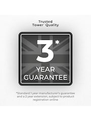 Tower Grey Solitaire Bread Bin - Image 5 of 5