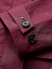 Seasalt Cornwall Purple Sea Lights Trench Coat - Image 5 of 5