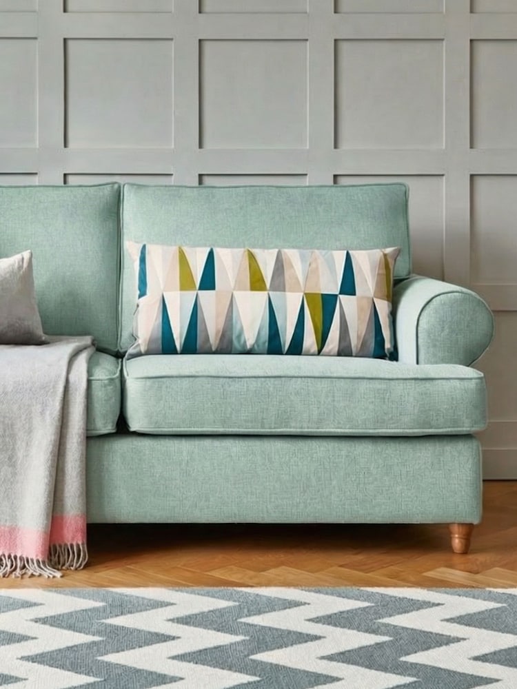 Willow & Hall Aqua Blue Buttermere Sofa Bed - Image 2 of 5 Willow & Hall Aqua Blue Buttermere Sofa Bed - Image 2 of 5