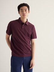 Seasalt Cornwall Brown Balefire Polo Shirt - Image 1 of 5
