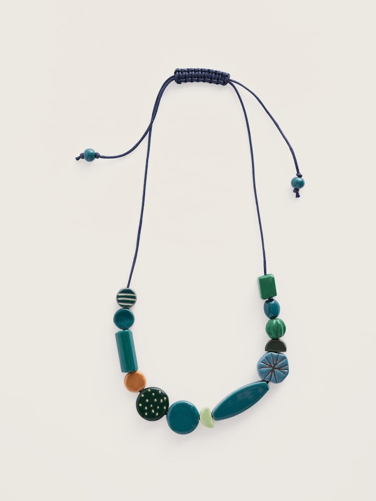 Seasalt Cornwall Blue Trenninow Necklace - Image 1 of 3 Seasalt Cornwall Blue Trenninow Necklace - Image 1 of 3