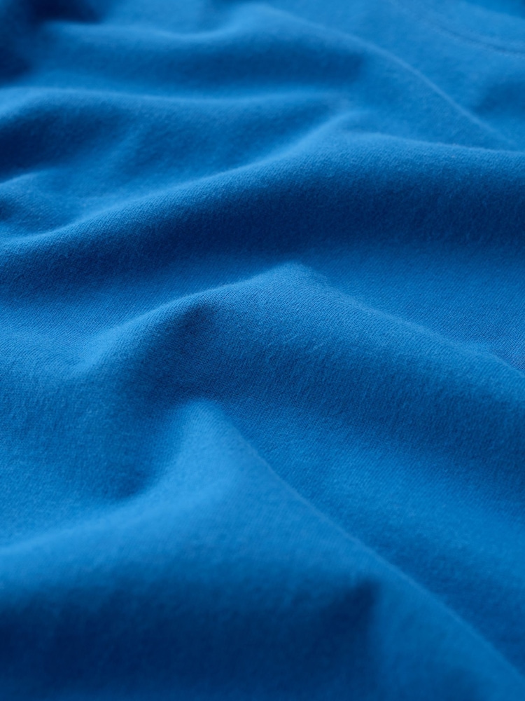 Seasalt Cornwall Bright Blue Mens Merthen 100% Cotton T-Shirt - Image 5 of 5 Seasalt Cornwall Bright Blue Mens Merthen 100% Cotton T-Shirt - Image 5 of 5