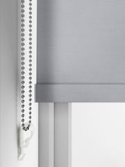 Silver Grey Solar Made to Measure Blackout Roller Blind - Image 5 of 6