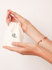 Lauren by Ralph Lauren Silver Tone Knot Earrings - Image 3 of 3