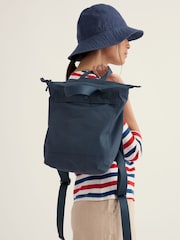 Seasalt Cornwall Blue Porthlynn Waterproof Backpack - Image 2 of 6