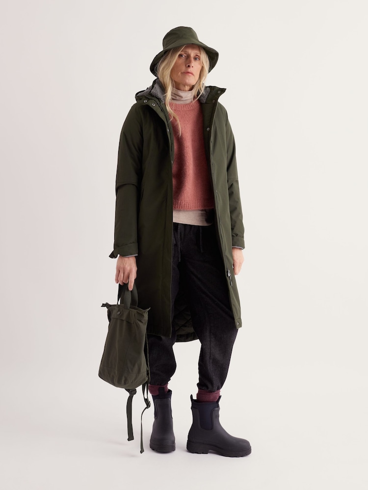 Seasalt Cornwall Green Tall Janelle Raincoat - Image 1 of 5 Seasalt Cornwall Green Tall Janelle Raincoat - Image 1 of 5