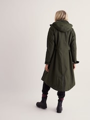 Seasalt Cornwall Green Tall Janelle Raincoat - Image 3 of 5
