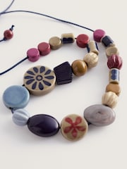 Seasalt Cornwall Blue Budburst Necklace - Image 4 of 4