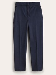 Boden Blue Bi-Stretch Tapered Trousers - Image 6 of 6