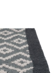 Grey Geo Diamond Doormat - Image 5 of 6