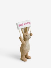 Pearl White You Got This You Go Girl Rosie The Rabbit Ornament - Image 4 of 5