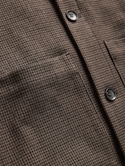 Brown Smart Check Shacket - Image 13 of 16