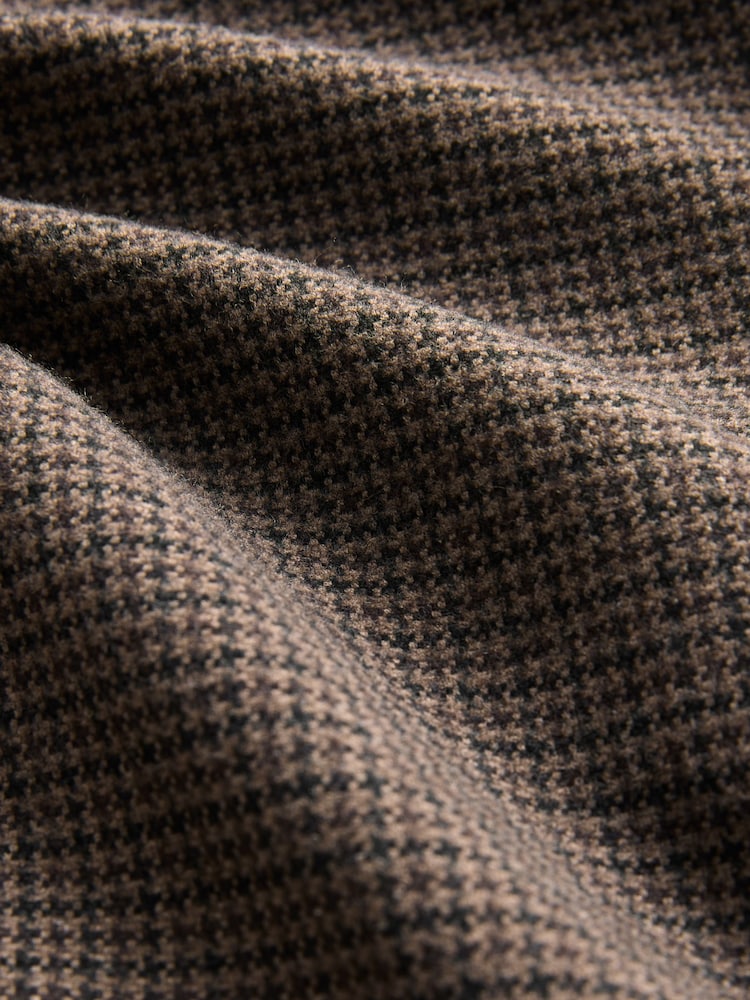 Brown Smart Check Shacket - Image 16 of 16