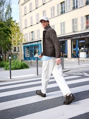 Brown Smart Check Shacket - Image 3 of 16
