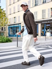 Brown Smart Check Shacket - Image 4 of 16