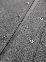 Grey Smart Textured Shacket - Image 15 of 15