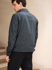 Grey Smart Textured Shacket - Image 7 of 15