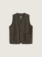 Seasalt Cornwall Green Tollgate Waistcoat - Image 1 of 5