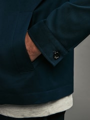Navy Blue Smart Shacket - Image 4 of 12