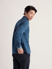 Seasalt Cornwall Blue Celtic Sea Shirt - Image 3 of 5