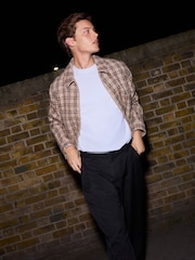 Neutral EDIT Boucle Check Jacket - Image 3 of 12