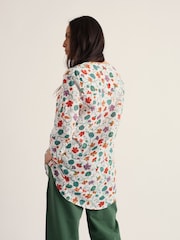 Blanc - Seasalt Cornwall 3/4 Sleeve Cotton Tunic - Image 3 sur 5