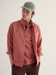 Seasalt Cornwall Pink Balefire Polo Shirt - Image 1 of 5