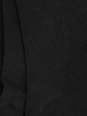 Black Cotton Rich School Tights - Image 2 of 3