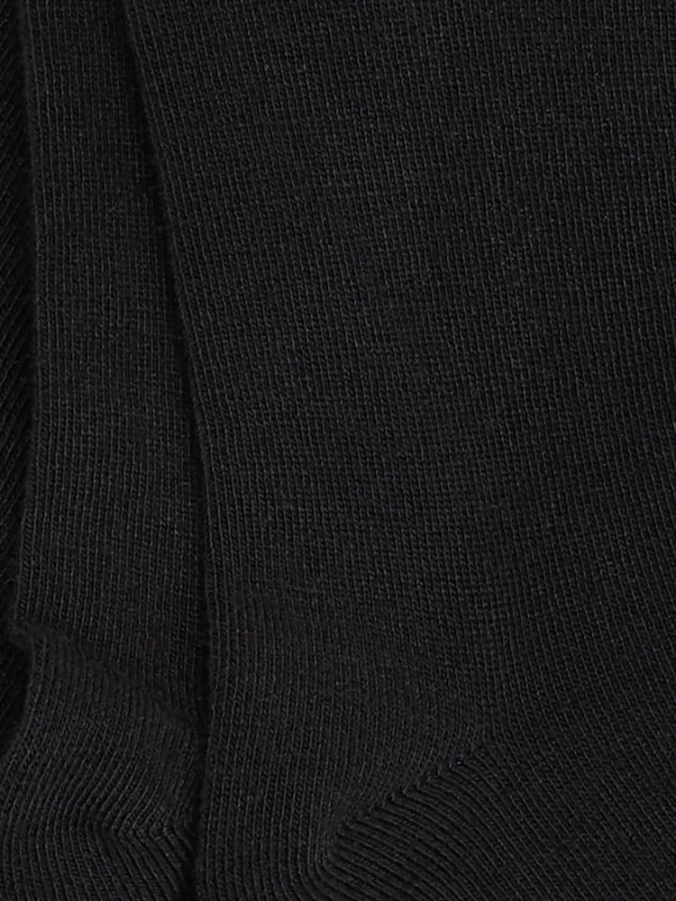Black Cotton Rich School Tights - Image 2 of 3