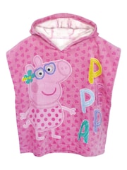 Conjunto de maiô e poncho de toalha Vanilla Underground Girls Peppa Pig. - Imagem 2 de 5