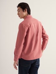 Seasalt Cornwall Pink Jenken Garment Dyed Oxford Shirt - Image 3 of 5