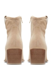 Clarks Natural Suede Elder Rae Western Boots - Image 7 of 7