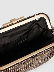 Dorado - Bolso clutch con adornos Adaline de Reiss - Imagen 3 de 6