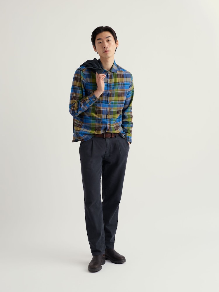 Seasalt Cornwall Dark Blue Banyan Shirt - Image 1 of 5 Seasalt Cornwall Dark Blue Banyan Shirt - Image 1 of 5