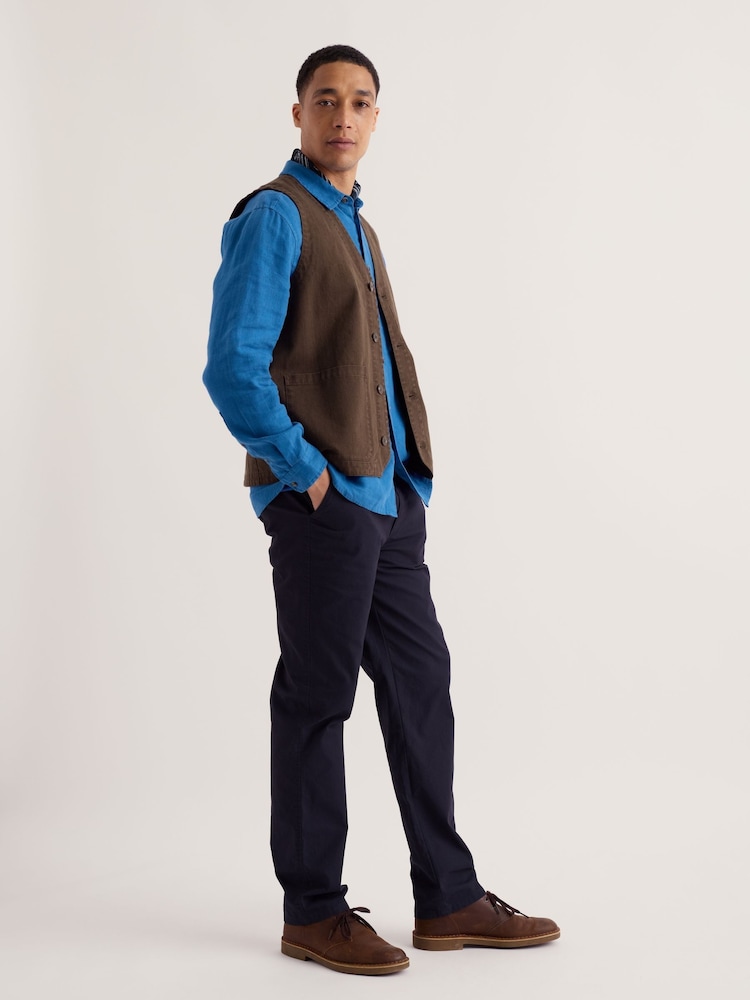 Seasalt Cornwall Brown Tollgate Waistcoat - Image 2 of 5