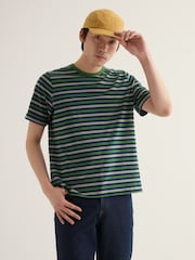 Verde - Seasalt Cornwall Seven Seas Sailor T Shirt - Immagine 1 di 5