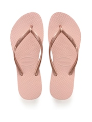 Havaianas Kids Slim Pink Flip Flops - Image 1 of 5