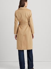 Lauren Ralph Lauren Belted Wool Blend Wrap Coat - Image 5 of 10