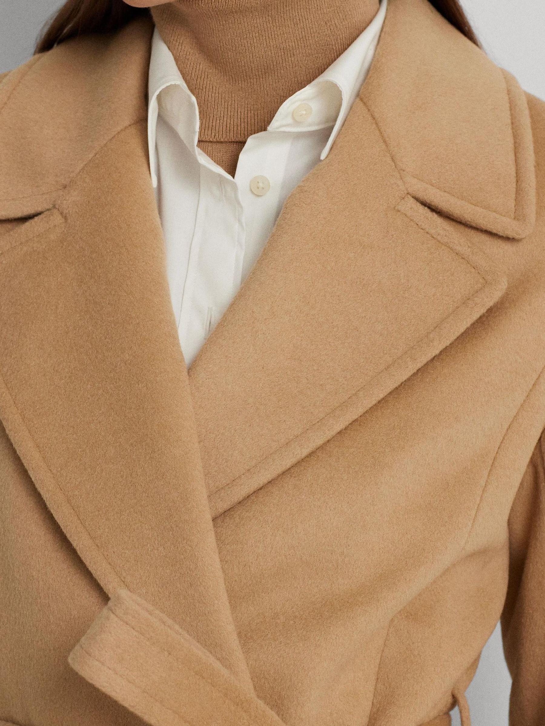 Buy Lauren Ralph Lauren Belted Wool Blend Wrap Coat from