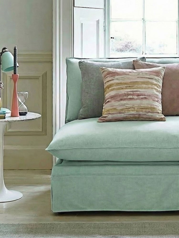Willow & Hall Aqua Blue Deverill Sofa Bed - Image 2 of 5